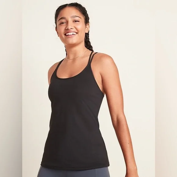 Shelf bra tank hot sale top old navy